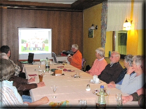 Clubabend mit Vortrag des Caravanreferenten